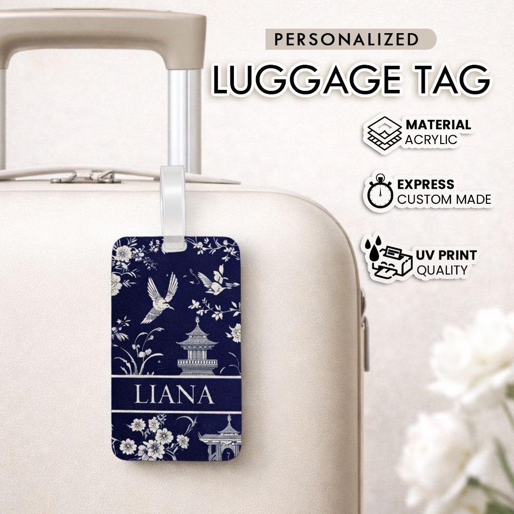 FAST PROCESS - CUSTOM LUGGAGE TAG / LUGGAGE TAG / CUSTOM SOUVENIR