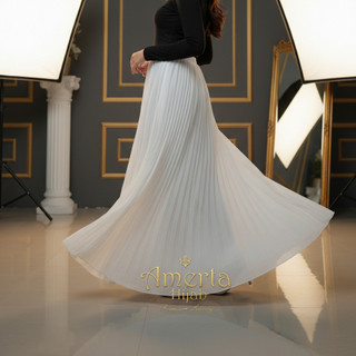 Rok Plisket ceruty babydoll Premium Heavy Sifon Exlusive / Pleated Skirt ceruti