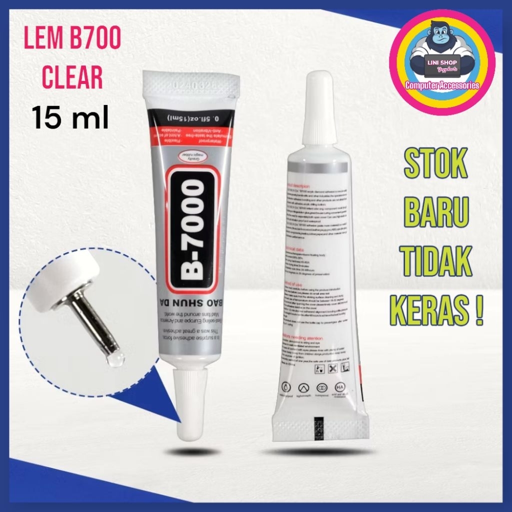 LAYER B7000 B-7000 LCD GLUE MULTI-PURPOSE สําหรับสมาร์ทโฟนหน้าจอ - 15ML