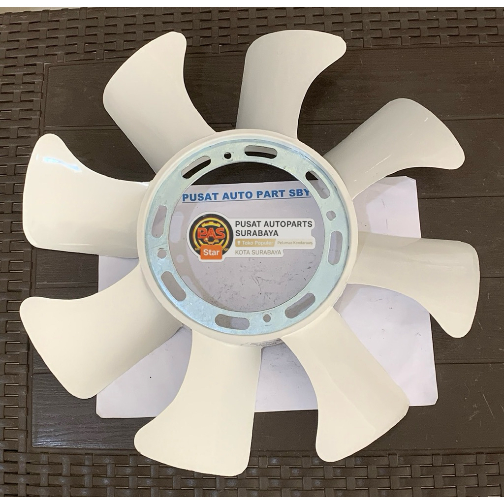 FAN COOLING / พัดลมระบายความร้อนหม้อน้ํา Mitsubishi L-300 Diesel L-038 / Isuzu NMR-71 8 ใบมีด