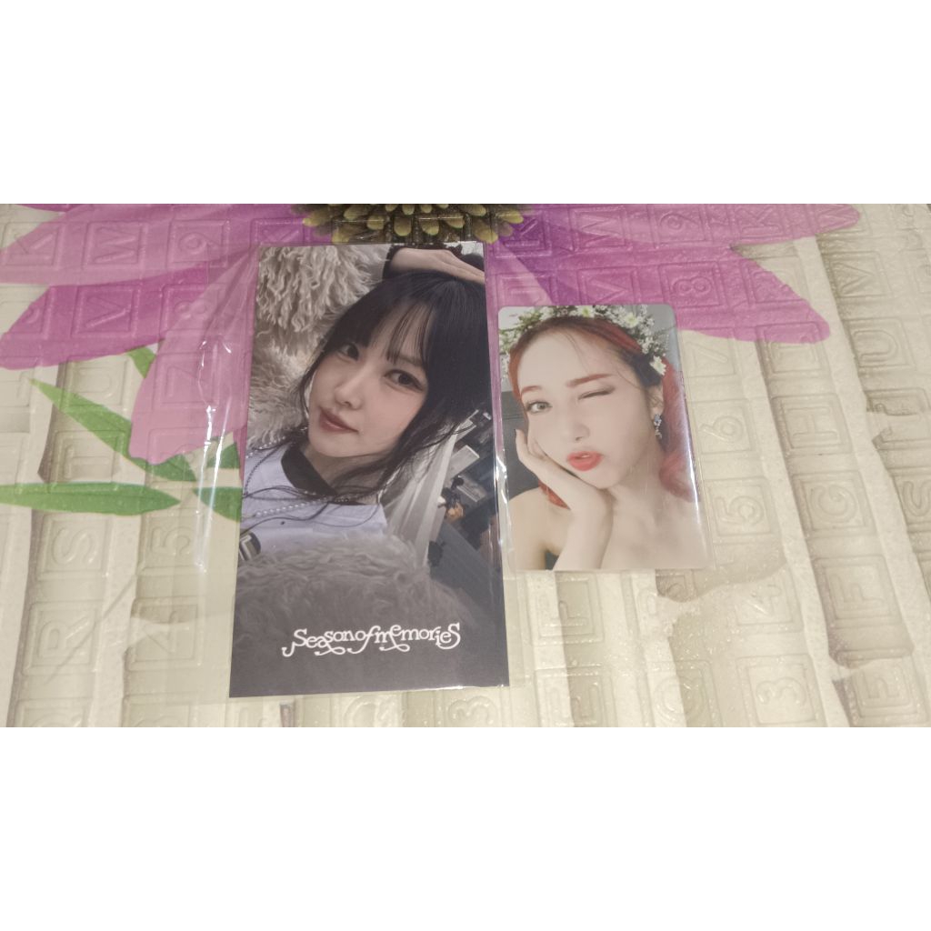 Gfriend Sinb Yuju photocard อย่างเป็นทางการ