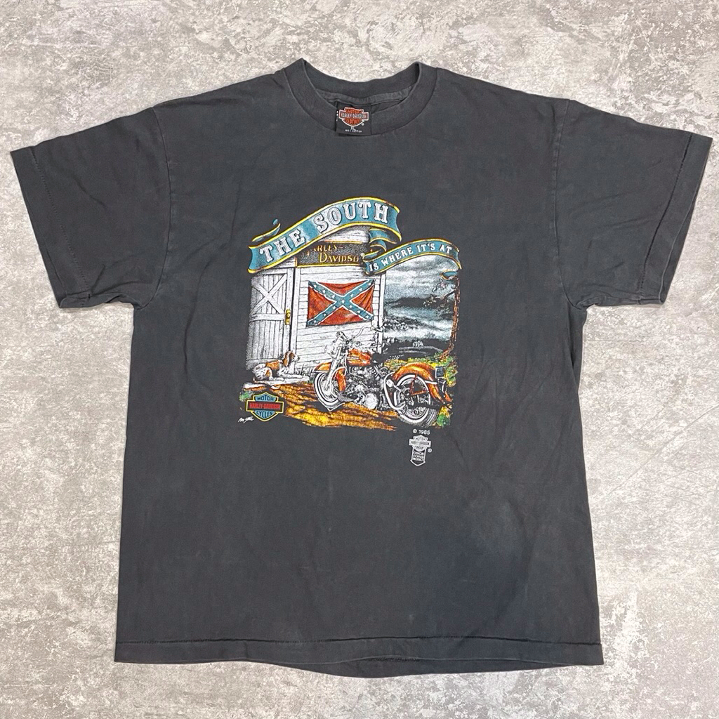 HARLEY FADED THE SOUTH TAG HARLEY DAVIDSON T-SHIRT