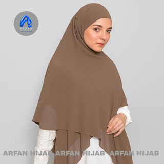 Alifahhijab  French Bandana Syari Ceruty Babydoll Sahara 145x145cm French Square Wanita Banyak Warna