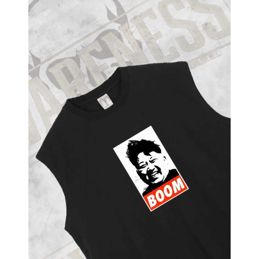 AWARENESS- KIM JONG-UN เสื้อยืดเลกบองอินเทรนด์สําหรับผู้ชาย สีดําเท่ๆ!