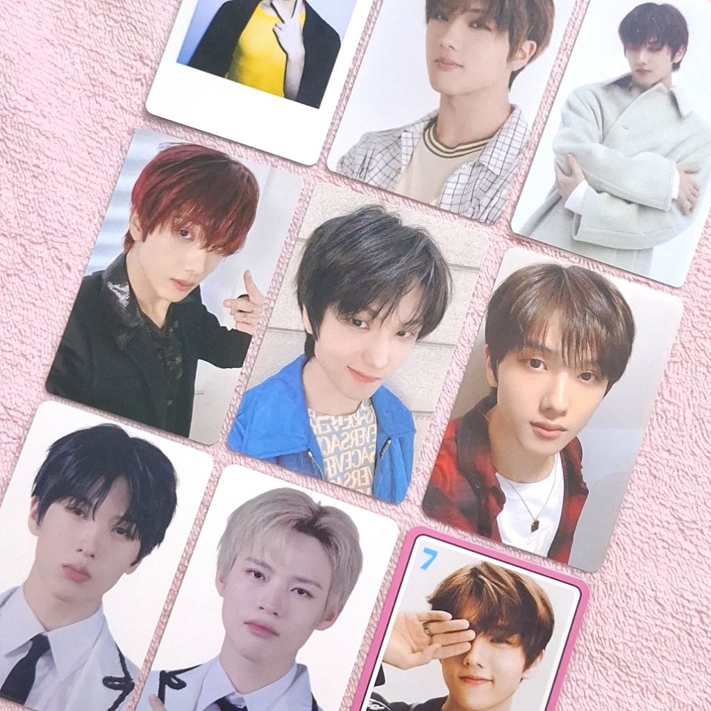 | Photocard pc อย่างเป็นทางการ jisung nct dream