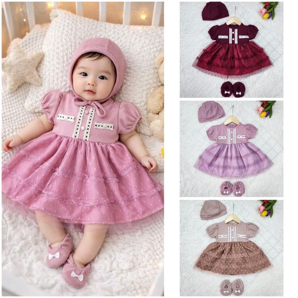 Fiefiekid ขายส่งเสื้อผ้าเด็กชุดชุดเด็กครบชุด 0-9 เดือน sk88