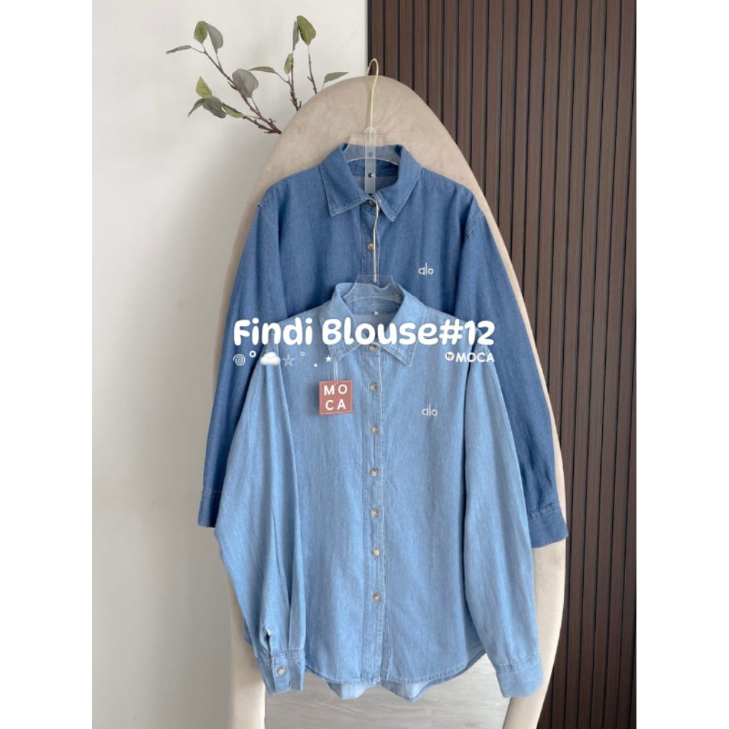 กางเกงยีนส์ BLOUSE ดั้งเดิม BY MOCA FINDI 10 11
