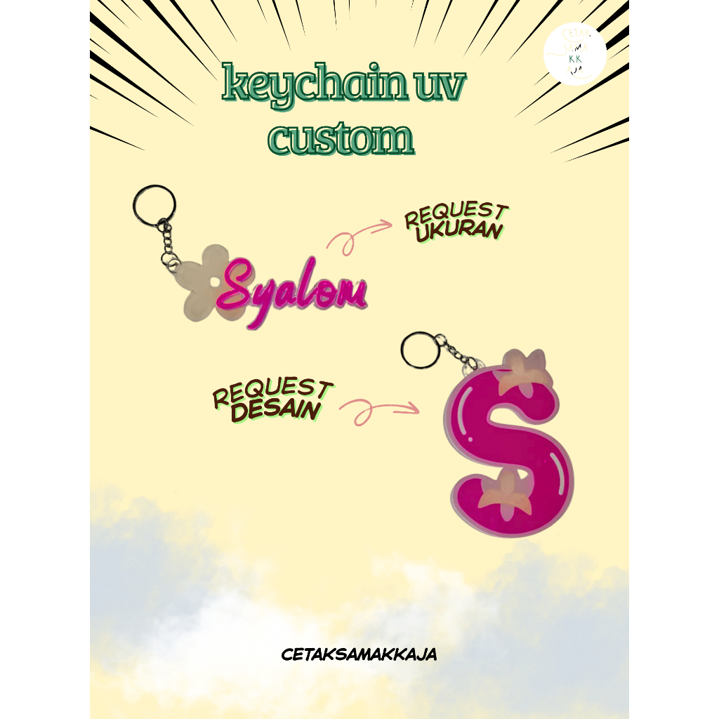[ฟรี COSTUME] UV PRINT ACRYLIC KEYCHAIN IN CHARACTER SHAPE, COSTUME NAME, PICTURE, CARTOON ETC.