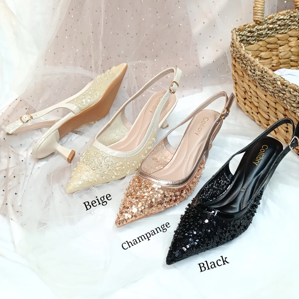TH09-31 LUXURY HILLS 3 cm STRAP WEDDING SHOES