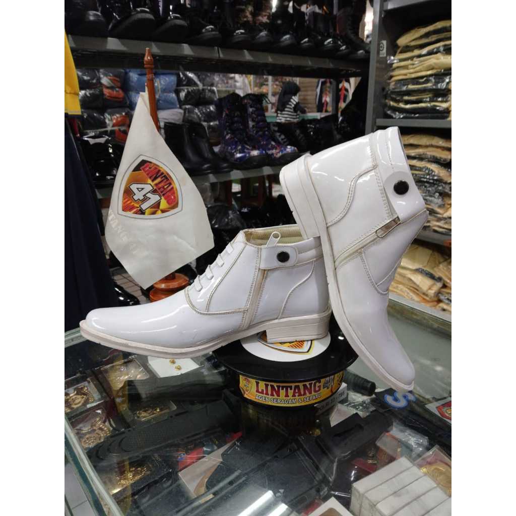 SHINY WHITE PDH PDU SHOES/ รองเท้า PDU สําหรับ KADES, LURAH, CAMAT