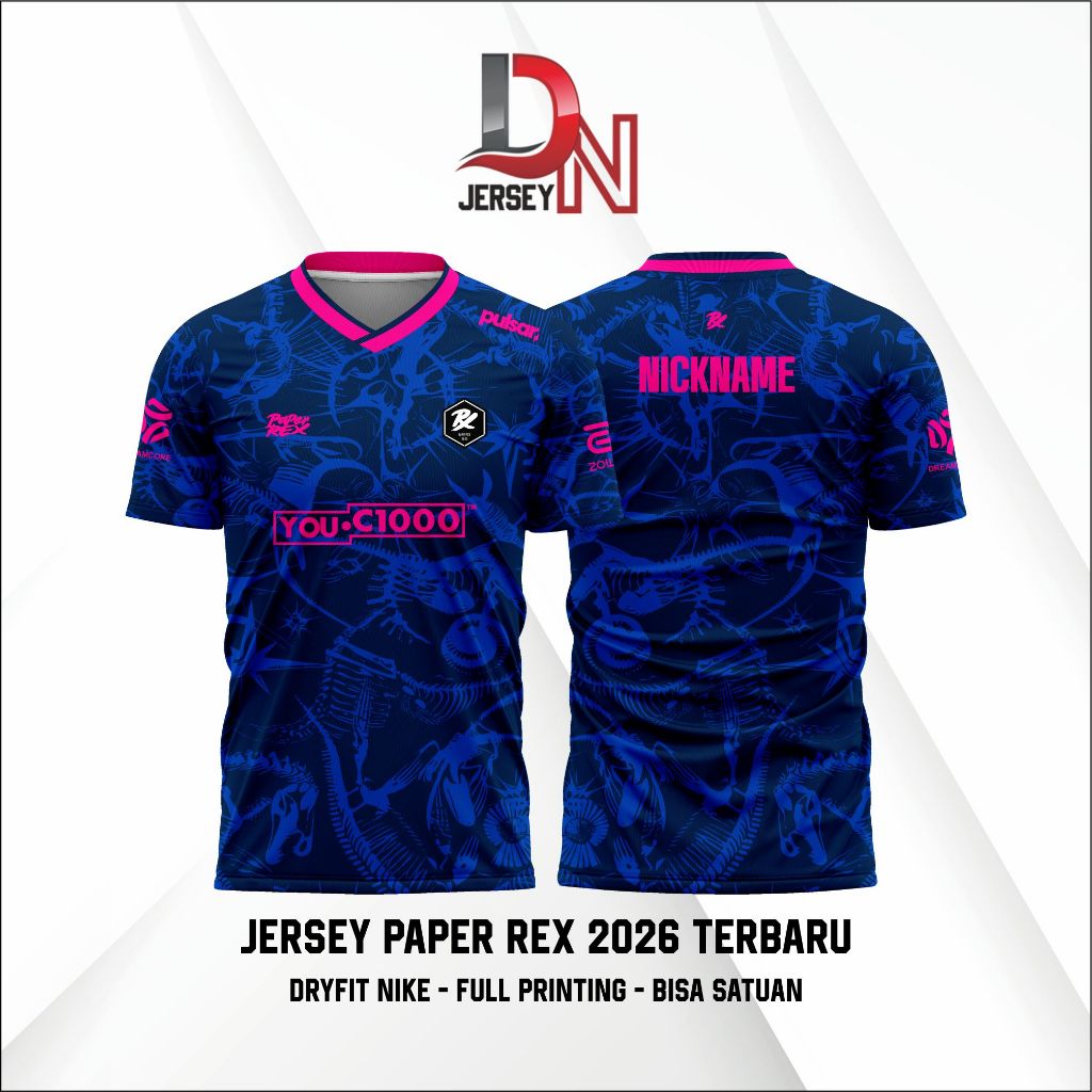 ล่าสุด PRX กระดาษ Rex VCT 2026-2027 Jersey PRX เกม CSGO LOL Valorant LOL ฟรี Custom Nickame เสื้อยืด