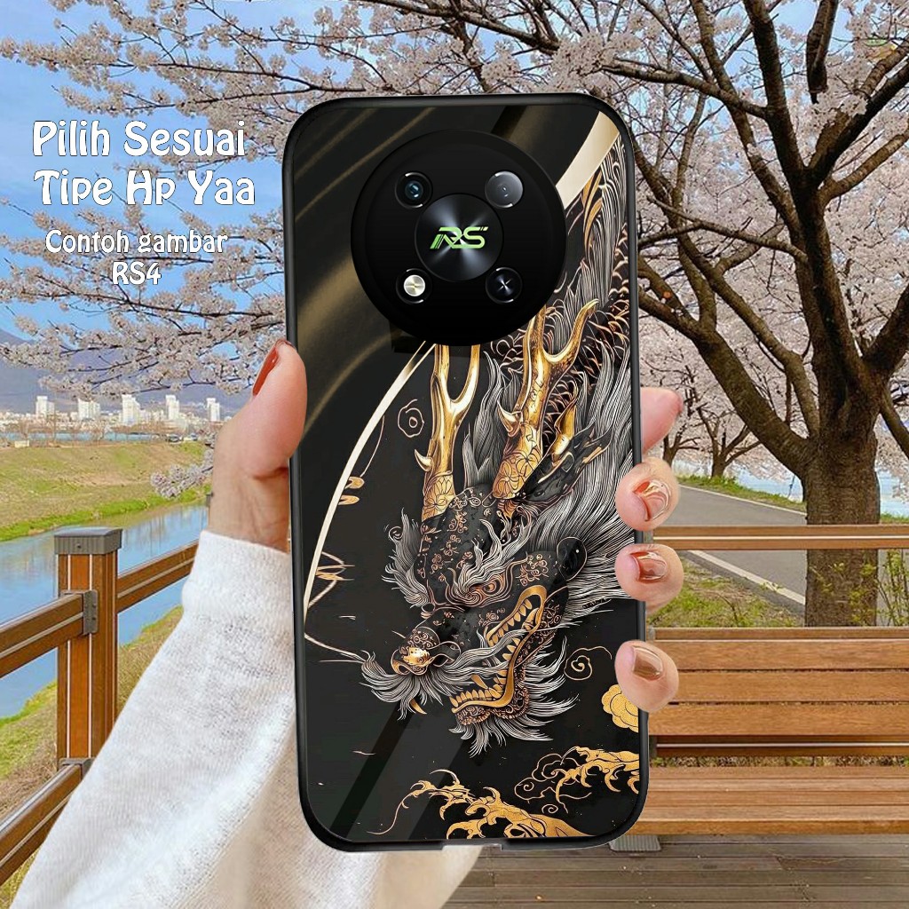 HP Itel RS4 Glossy Glass Softcase - เคสโทรศัพท์ Itel ล่าสุด - เคส Itel RS4 - เคสโทรศัพท์ Itel - เคสโ