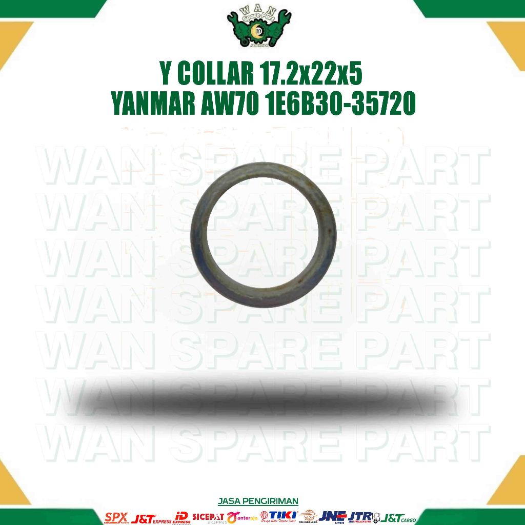 Y COLLAR 17.2x22x5 YANMAR AW70 1E6B30-35720 สําหรับ COMBINE HARVESTER WAN SPARE PARTS