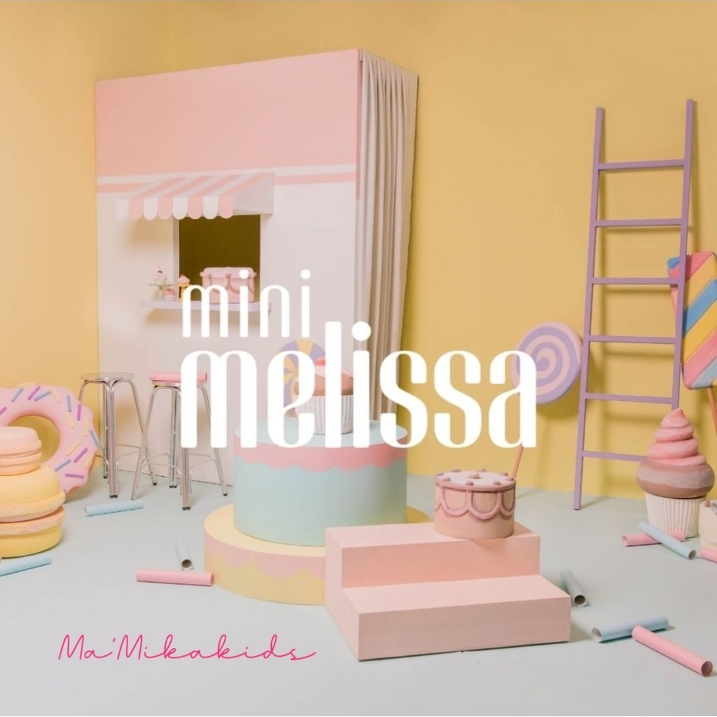 MINI MELISSA รองเท้า/รองเท้าแตะ Melissa Mini ดั้งเดิมต่างๆ @ginal Store