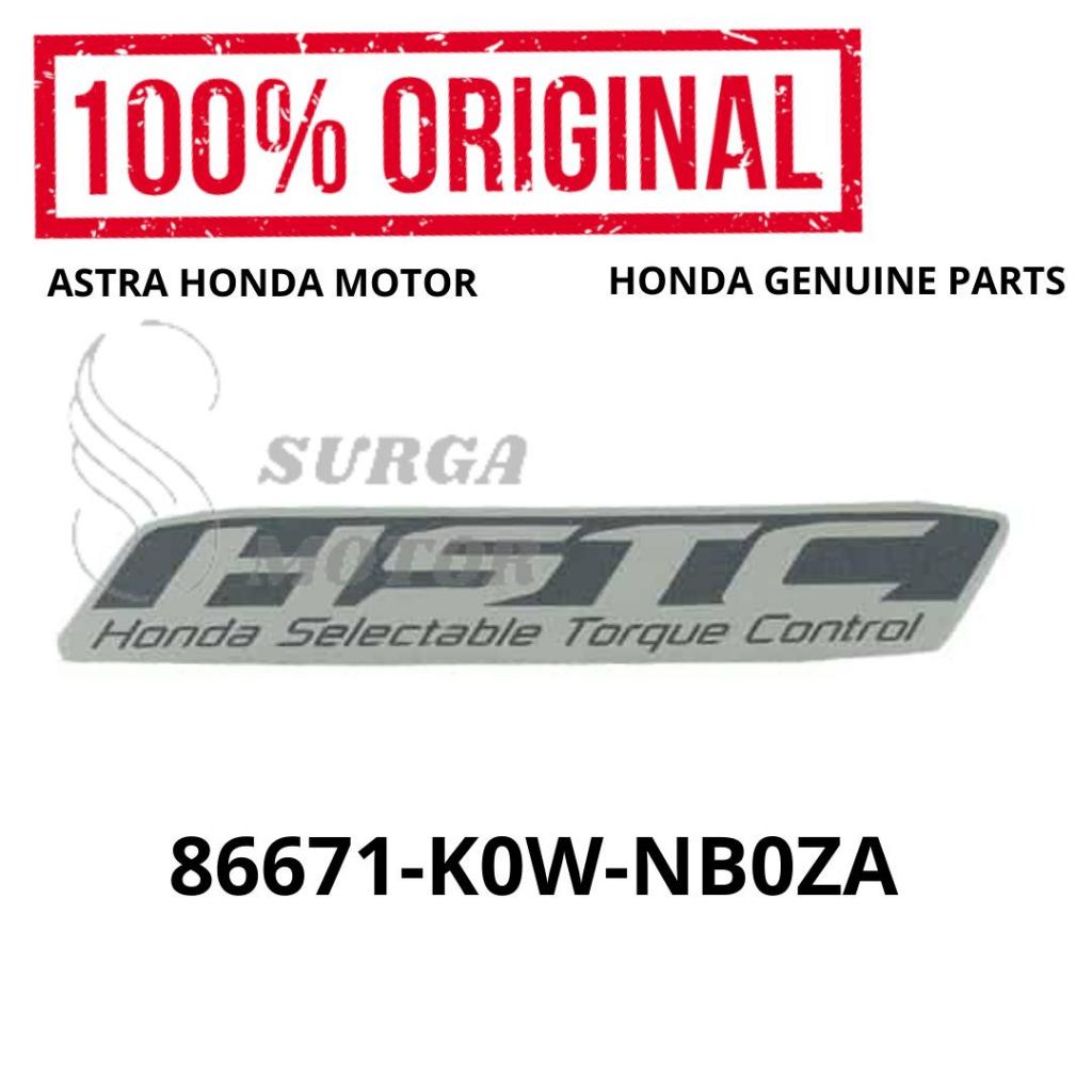HSTC ประเภท 1 Honda ADV 160 Mark สติกเกอร์สัญลักษณ์ ADV160 Original Honda AHM 86671-K0W-NB0ZA Body ส