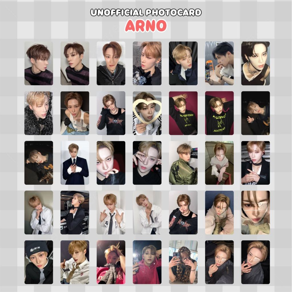 ARNO - ZHANG JIAAO ALD1 / ALPHA DRIVE ONE / PHOTCARD UNOFFICIAL KPOP / BOYS 2 PLANET / BOYS II PLANE