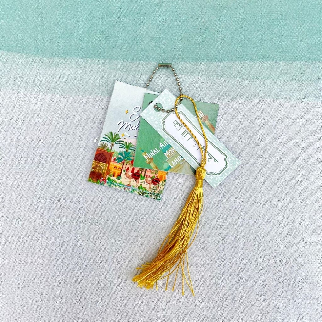 4-in-1 Eid Hangtag / 4-in-1 Eid Hangtag / การ์ดอวยพร 4-in-1 Eid