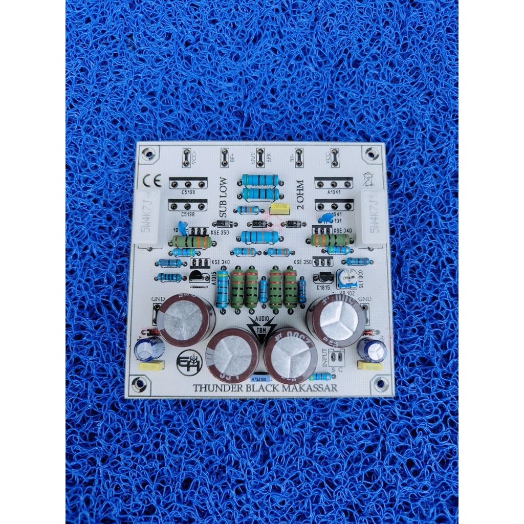 PCB TBM 2 ส่วนประกอบ SUBLOW LOWSUB PLES ไม่มี TR DRIVER