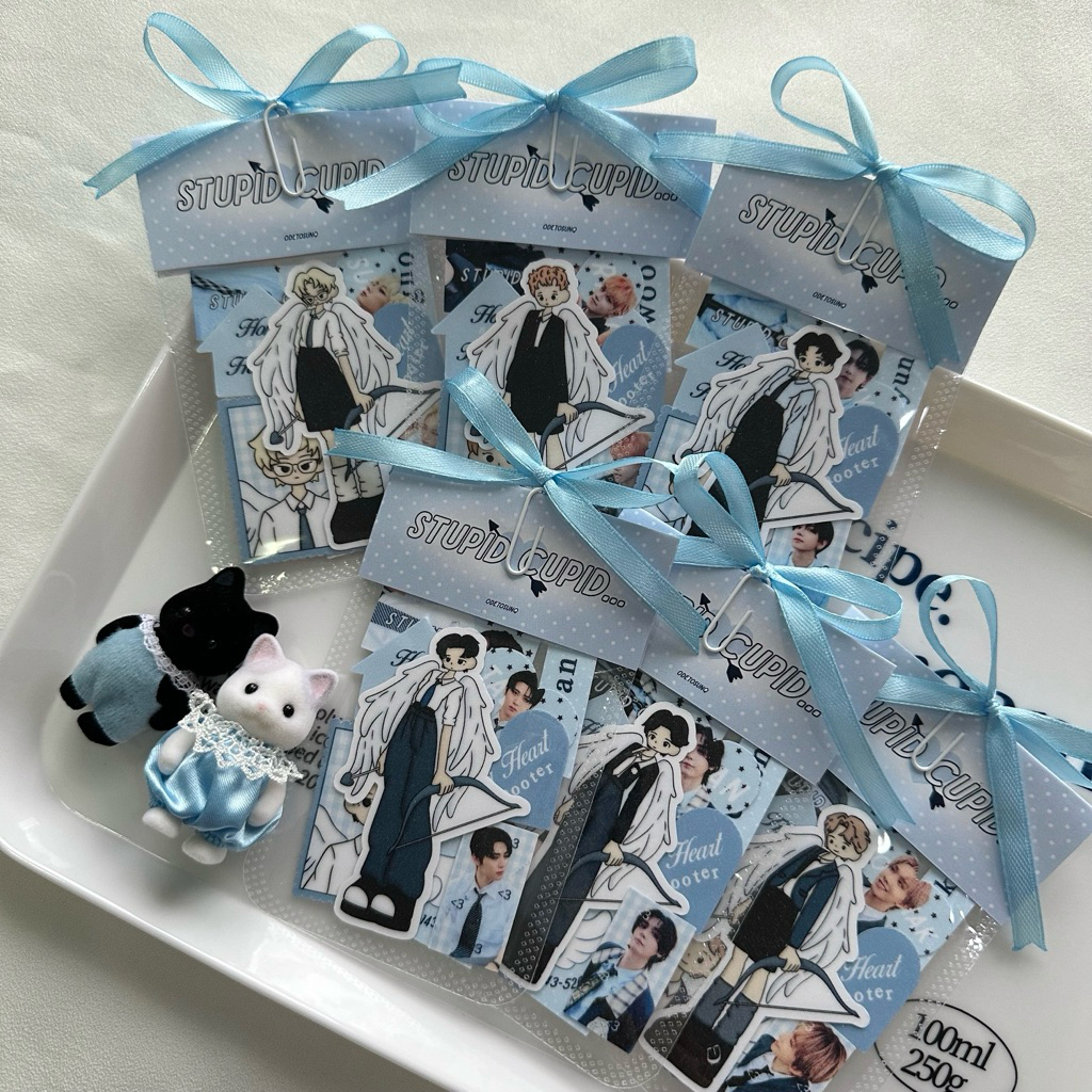 Boynextdoor fanmademerch cupidnextdoor ไอโง่ cupid... สติ๊กเกอร์แพ็คโดย odetosunq