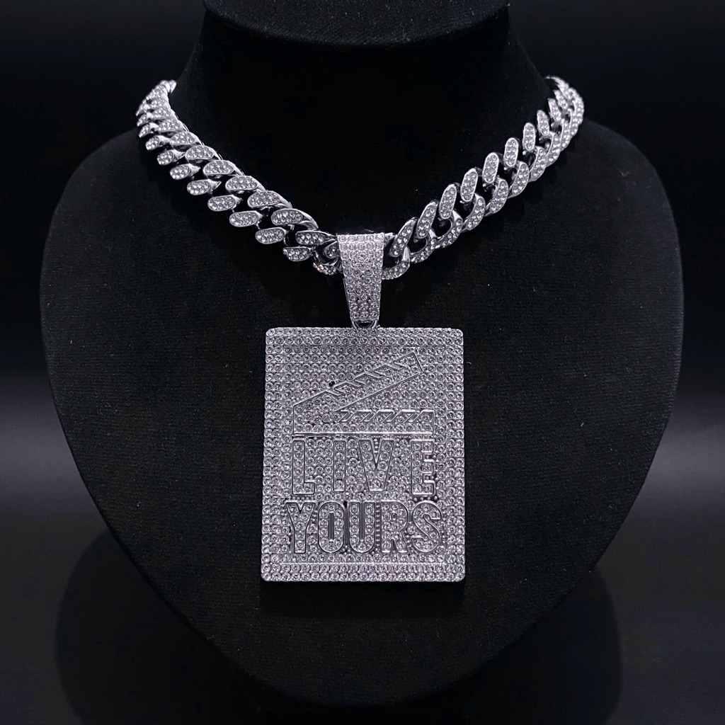 HipHop Live Yours Central Cee Chain Pendant สร้อยคอ Unisex