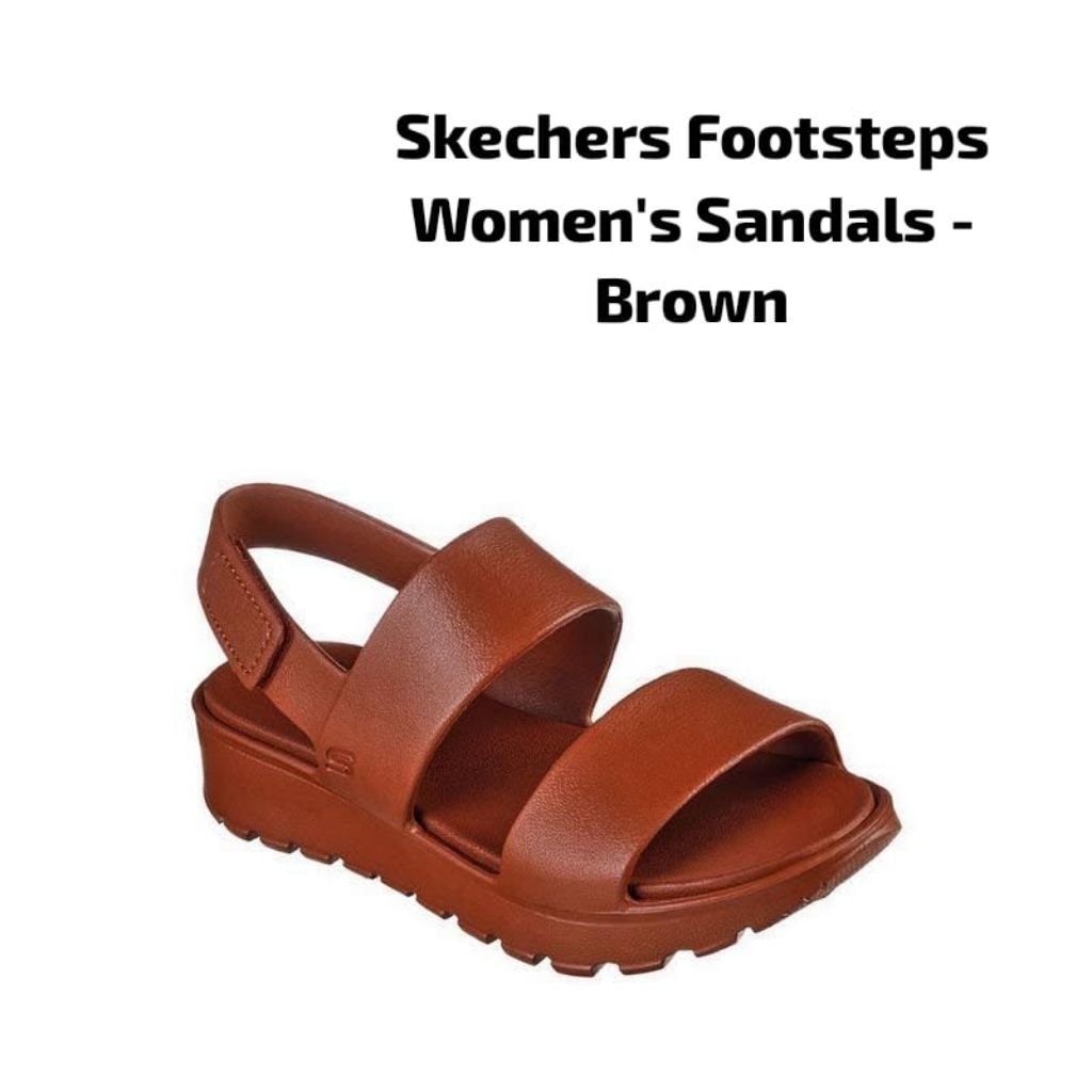 SKECHERS FOOTSTEPS รองเท้าแตะผู้หญิง