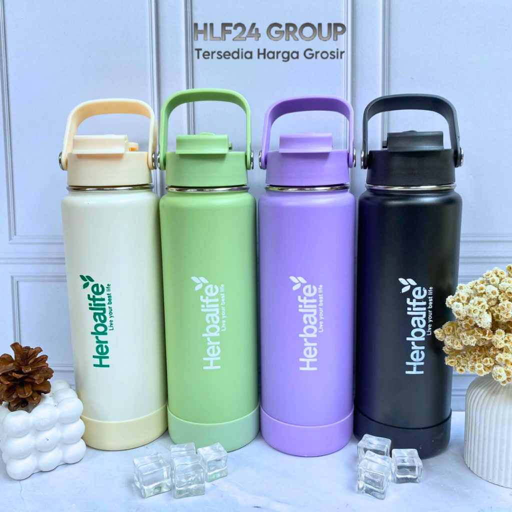 Herblf 800ml ขวดแก้วนําเข้าดั้งเดิมพร้อมดื่มสองวิธี