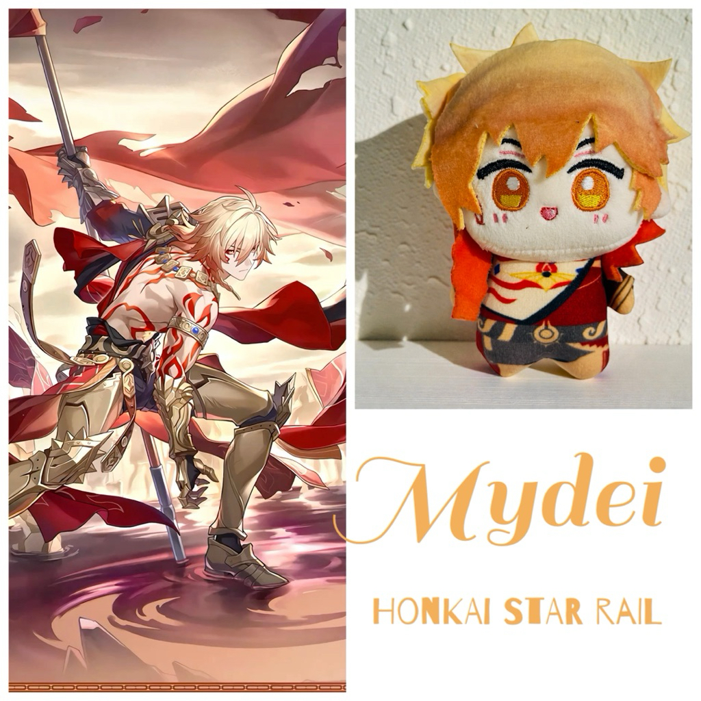 GANTUNGAN Mydei Honkai Star Rail 12 ซม. ที่แขวนกระเป๋าตุ๊กตา