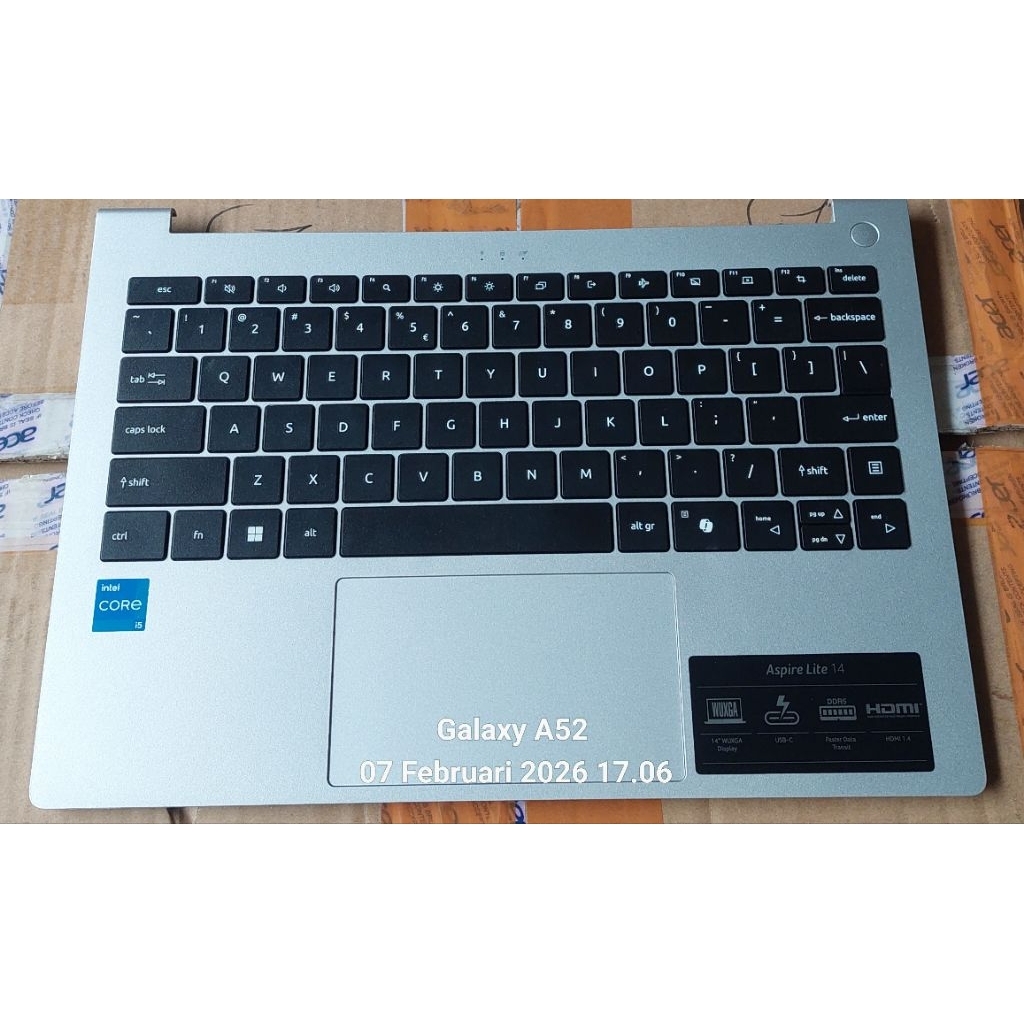 กรอบคีย์บอร์ด Acer Aspire Lite AL14-71P-53TG ดั้งเดิม