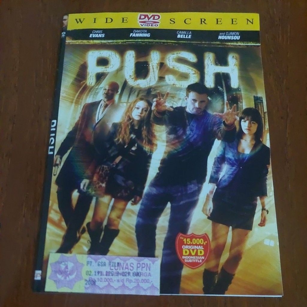 ดีวีดี " PUSH" CHRIS EVANS - DAKOTA FANNING - DJIMON HOUNSOU