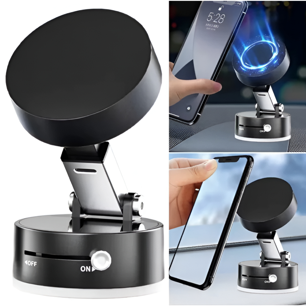 HP PHONE HOLDER / CAR TRIPOT / 360 ROTATION PHONE MAGNET° ลาICA LINUX