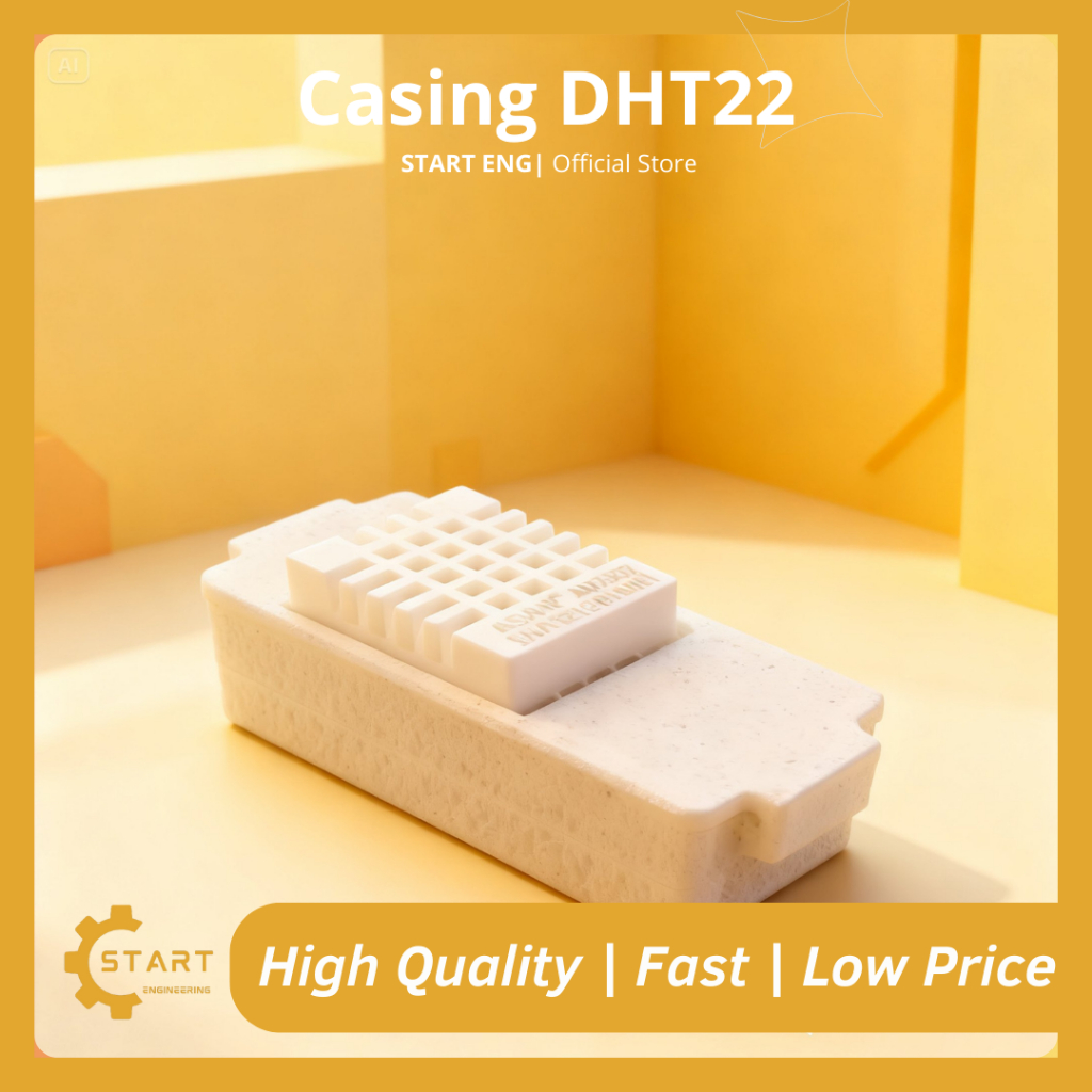 DHT22 3D Print Casing – Temperature & Moisture Sensor Protector DHT22