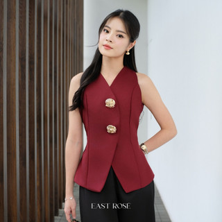 Phoenix Top Vest | Atasan Wanita | Blouse Wanita | Top Wanita | Blus | Vest | Atasan Casual