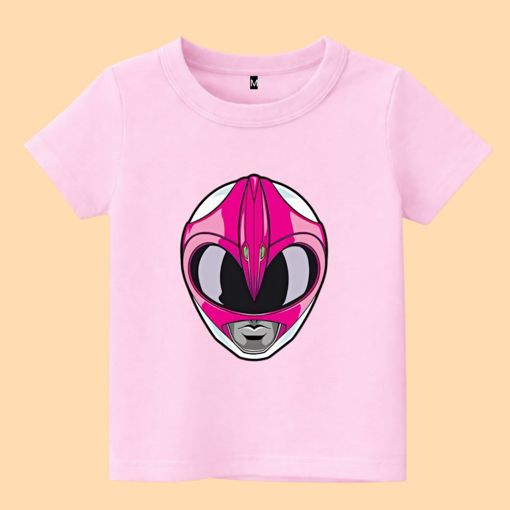 เสื้อยืด Power Rangers สีชมพู Power Rangers Kids