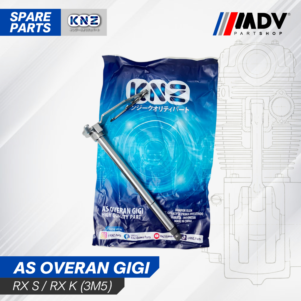 RXK / RXS GEAR OVER ASSEMBLY (3M5) KNZ