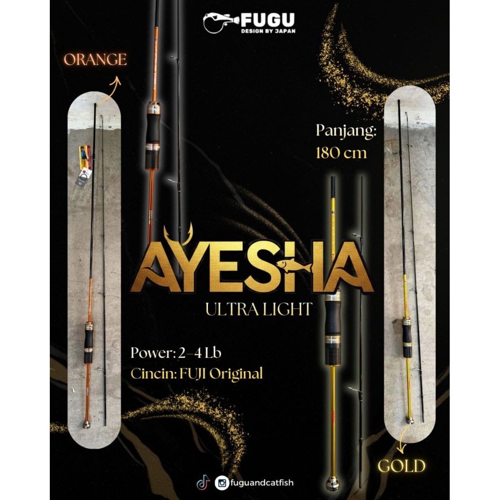 FUGU AYESHA UL ROD 180CM 2-4LBS