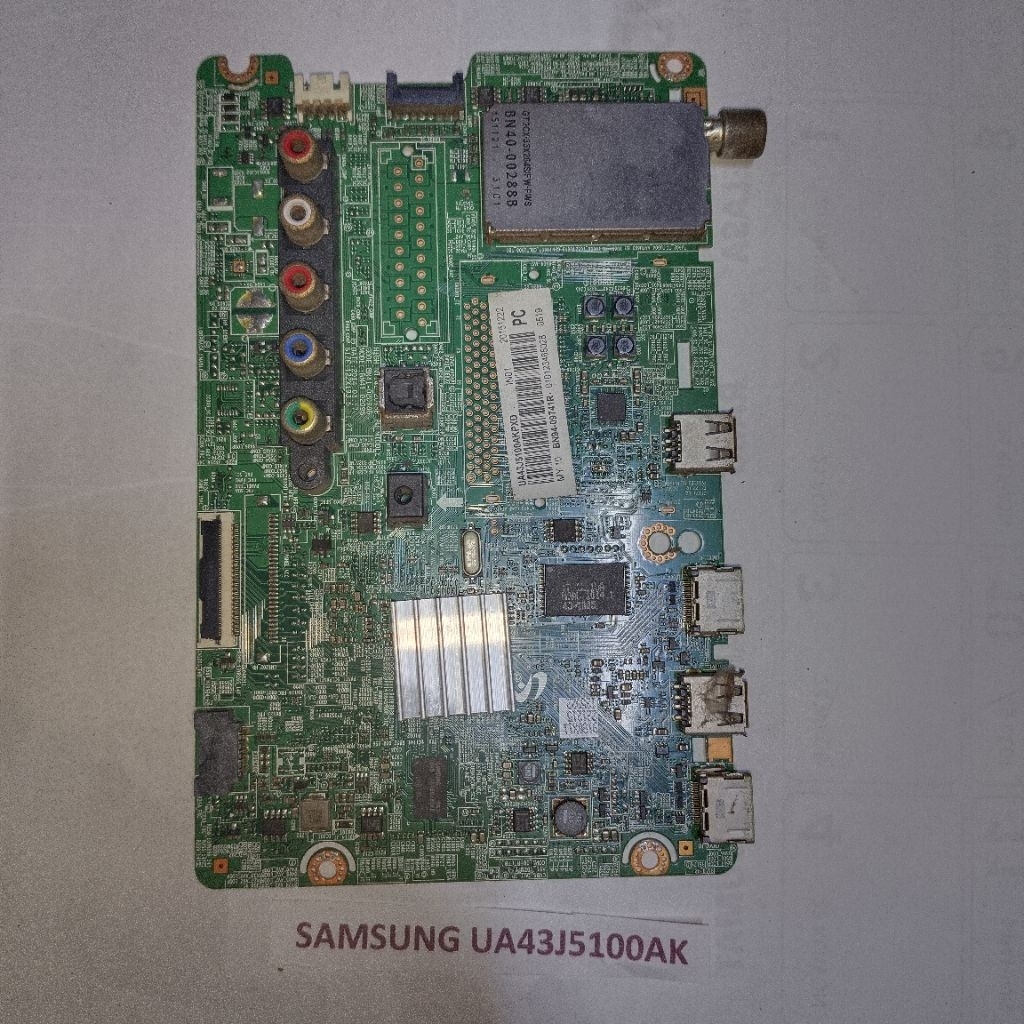 บอร์ดหลักทีวี samsung UA43J5100Ak ดั้งเดิม