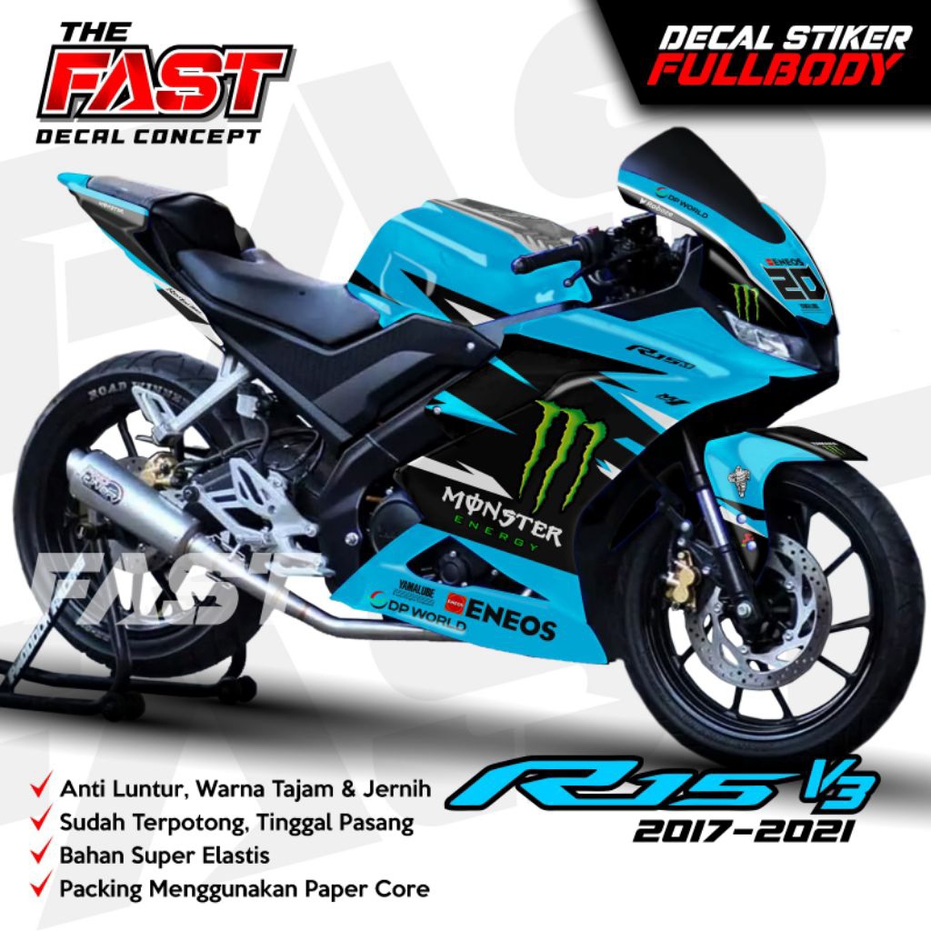 Cool Sticker R15 V3 Fullbody simple motif Cool Decal R15 V3 Fullbody simple motif Cool limited editi