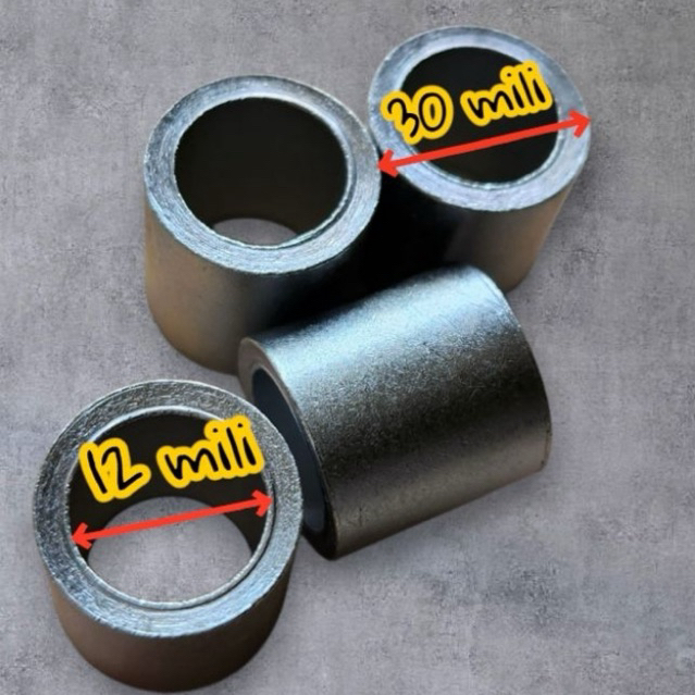 เพลาเหล็ก Bosh เส้นผ่านศูนย์กลางภายนอก 30 Milli เส้นผ่านศูนย์กลางภายใน 12 Milli