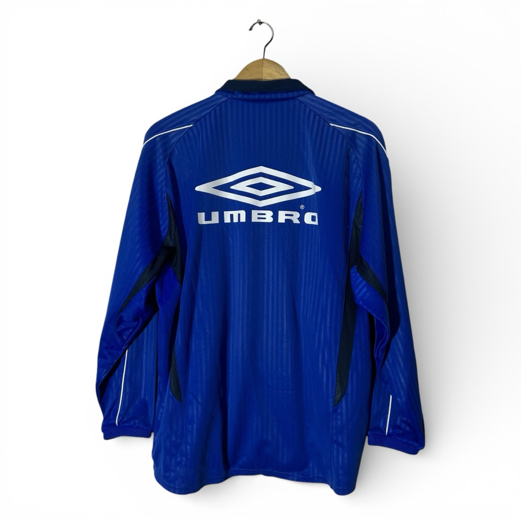 Blockecore Jacket UMBRO Jersey สีฟ้า/สีดํา Original