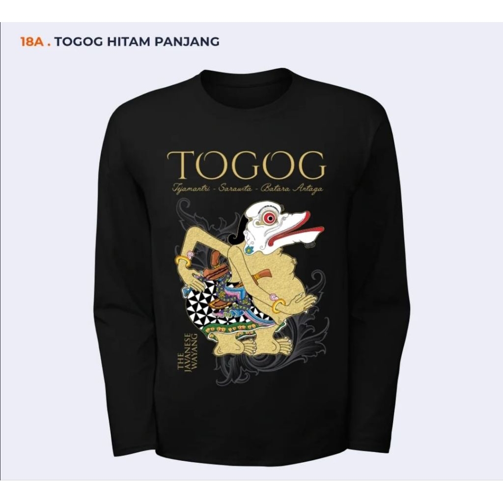 เสื้อยืด WAYANG LONG-SLEEVED - TOG / THE JAVANESE CULTURE