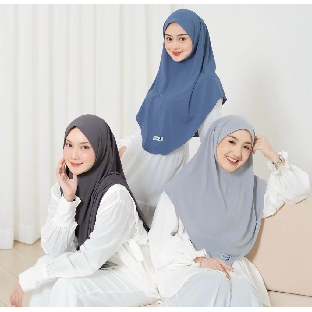 Instant Bergo Hijab M Nonpad Premium Jersey / Premium Jersey Bergo Hijab / Bergo Hijab / Bergo Hijab