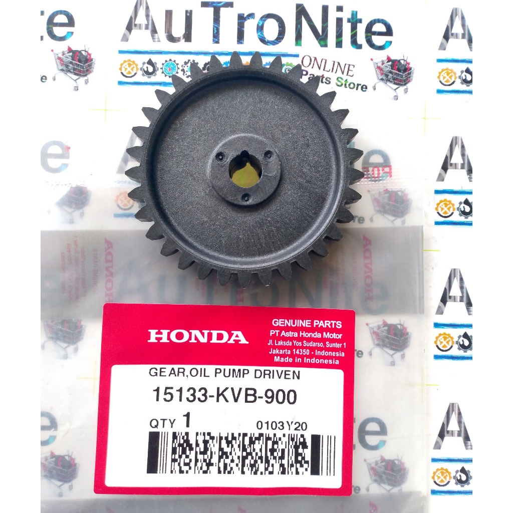 ปั๊มน้ํามันเกียร์ Driven 15133-KVB-900 Original Honda Vario 110 Techno คาร์บูเรเตอร์ 15133KVB900