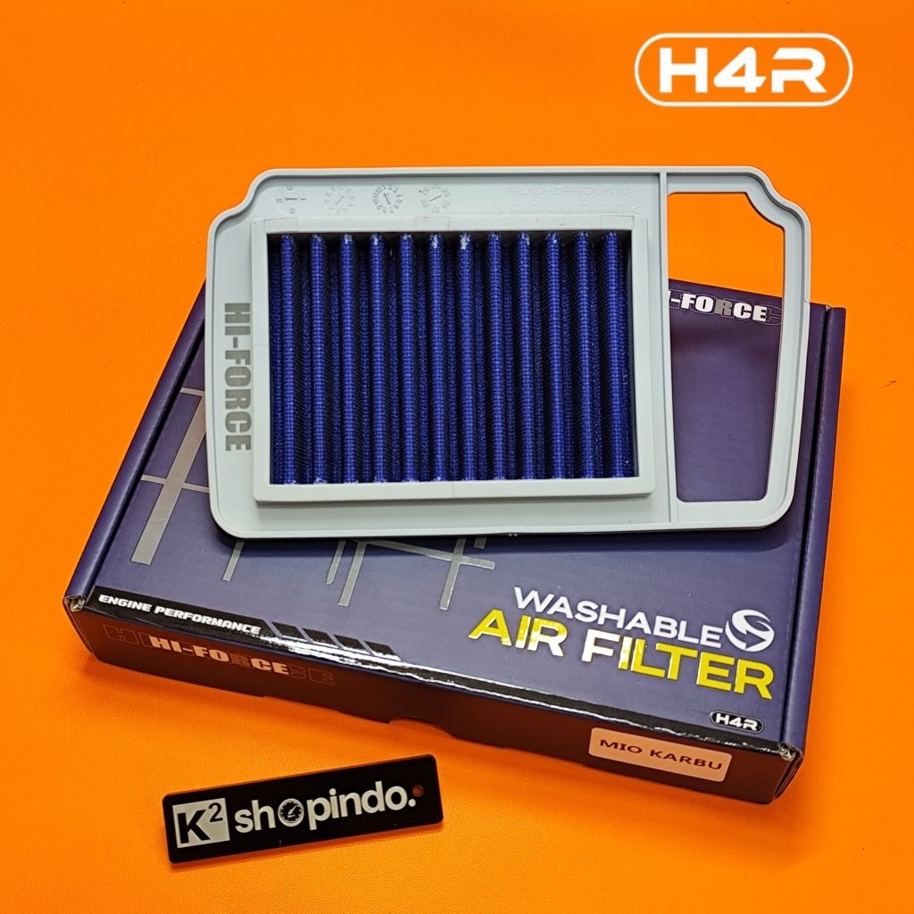กรองอากาศ H4R Mio Smile Sporty คาร์บูเรเตอร์กรองอากาศ Original H4R Hi Force