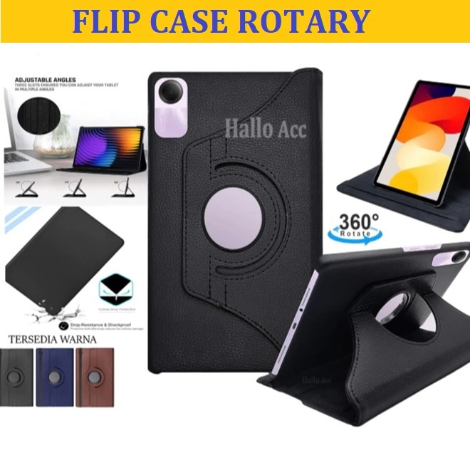 เคสแท็บเล็ต Redmi Pad SE 11 นิ้ว / Xiaomi Redmi Pad SE 11" 2023 ปลอกฝาพับแบบหมุน