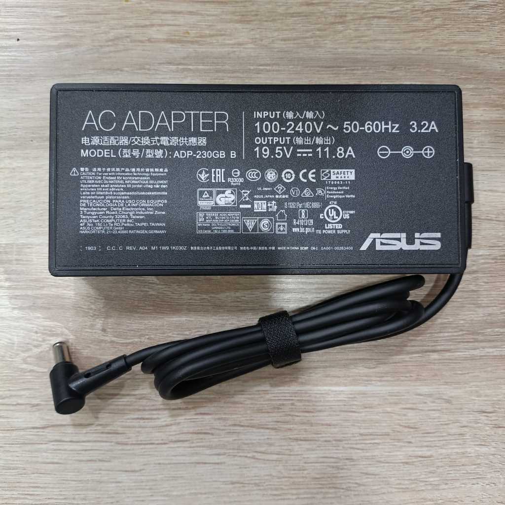 Asus ROG ADP-230GB B FX95G FX95D FX95DU FX86F VX60G GL704GM 19.5V 19.5A (230W) 6.0*3.7 มม.