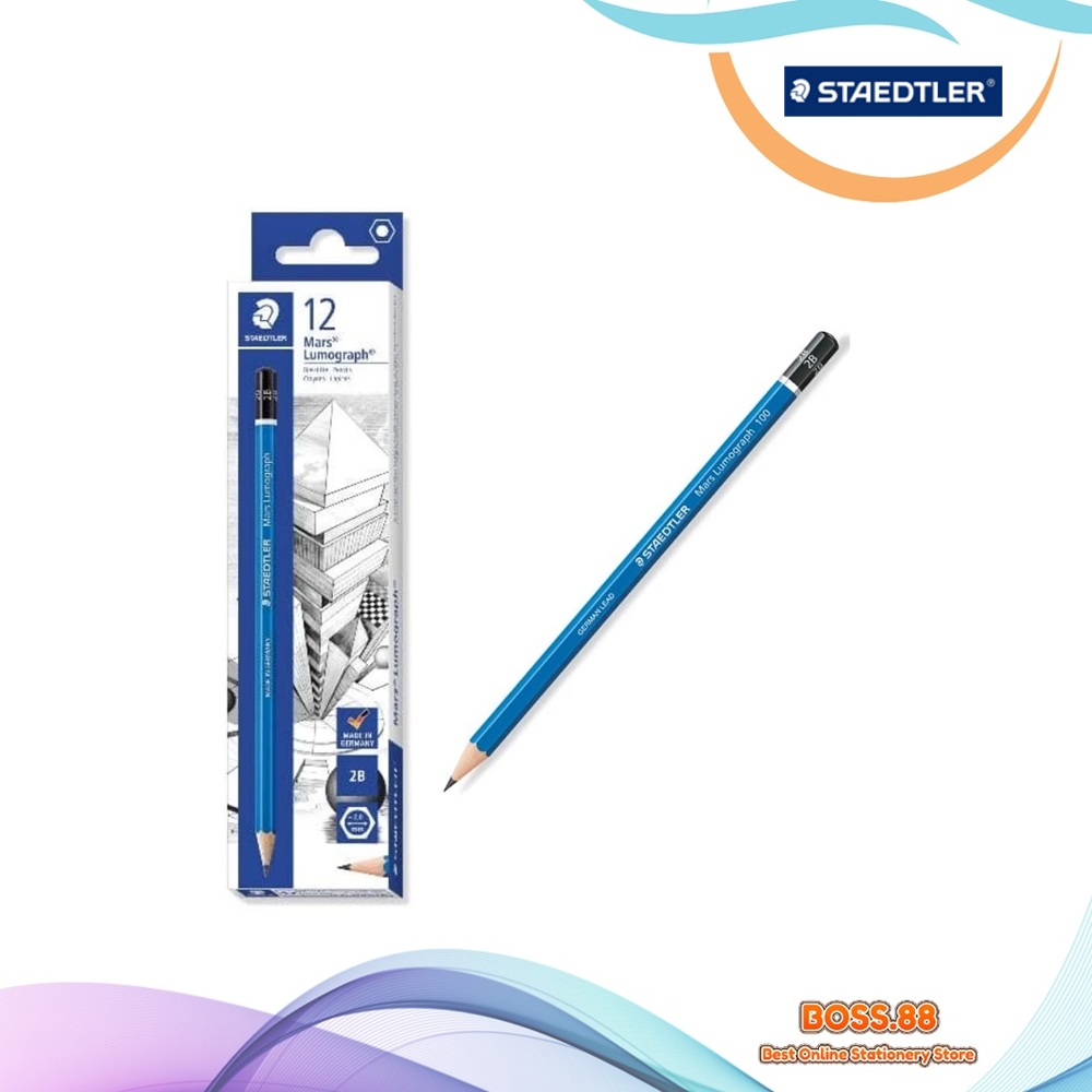 STAEDTLER 2B PENCIL (1 ชิ้น)