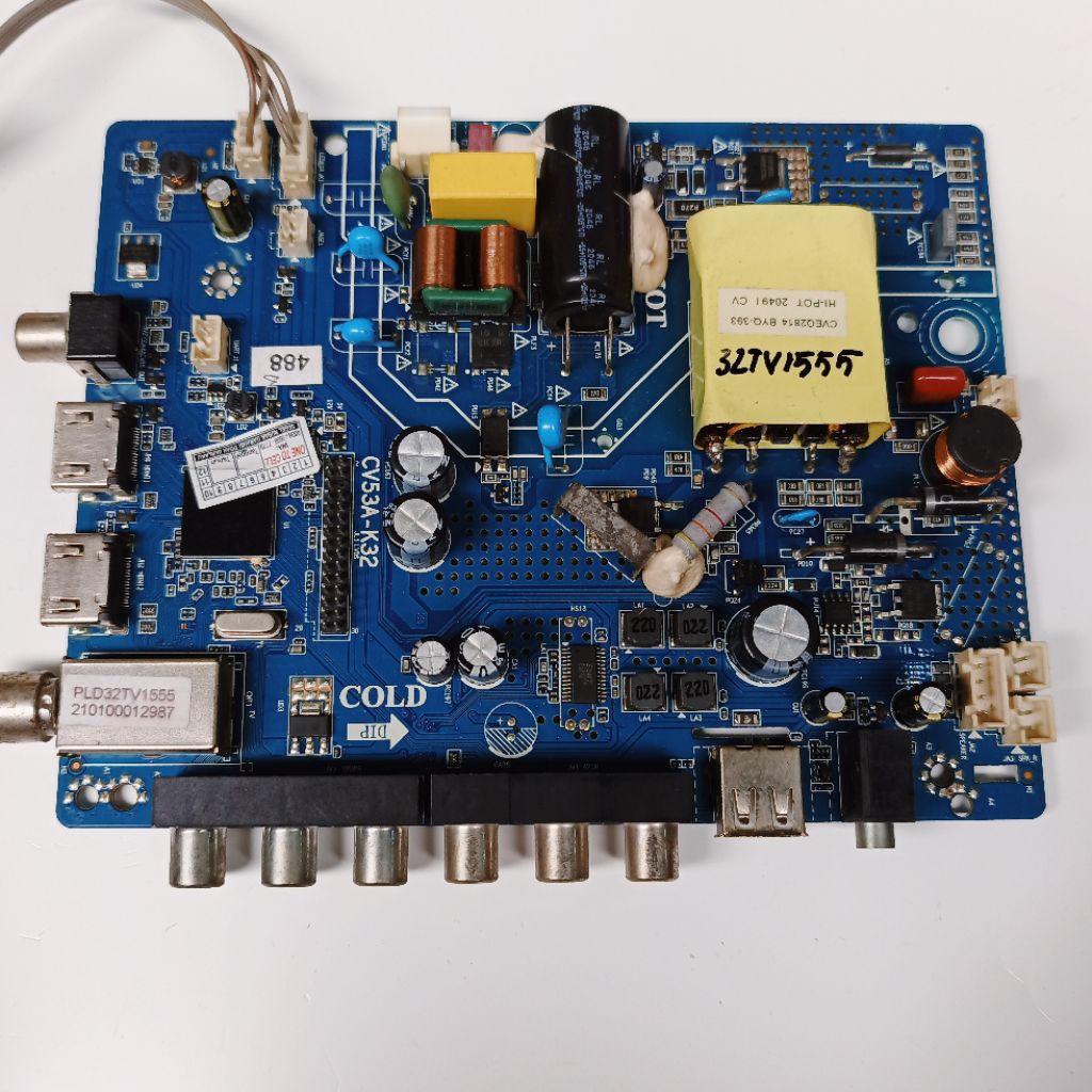 MB POLYTRON PLD32TV1555 - ทีวีเมนบอร์ด POLYTRON PLD 32TV1555 - MOBO TV POLYTRON PLD 32TV1555 - MOTHE