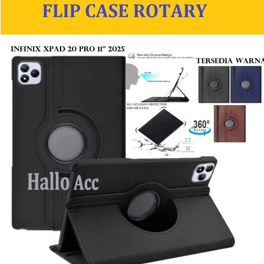 Infinix Xpad 20 Pro 12 นิ้ว 2025 ฝาครอบแบบหมุน Xpad 20 Pro ปลอกยืน