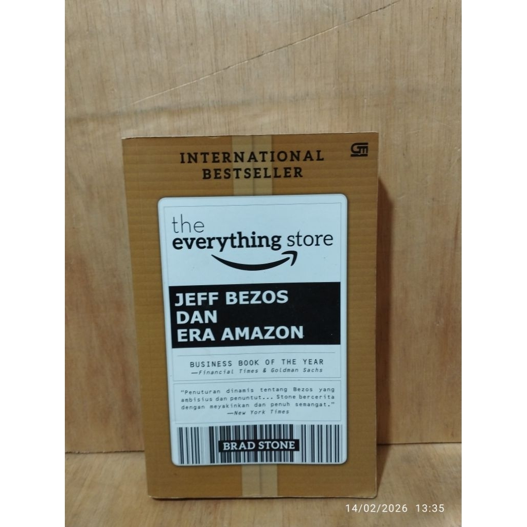 หนังสือมือสองต้นฉบับ The Everything Store Jeff Bezos และ Era Amazon
