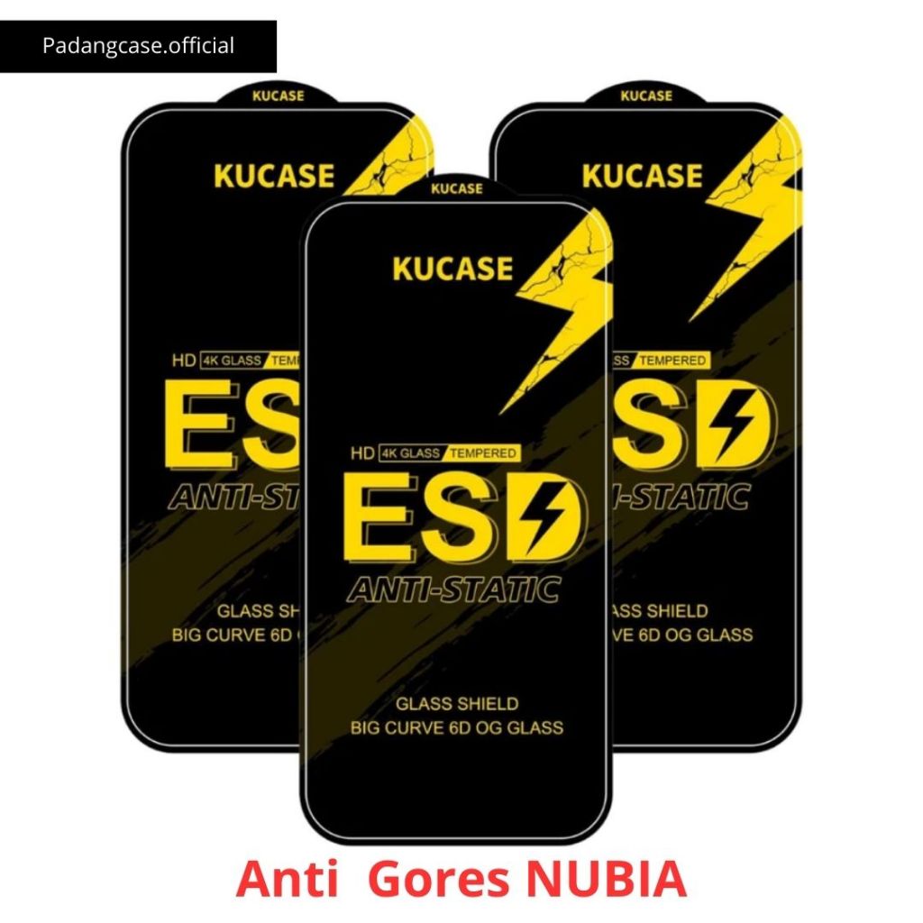 กระจกนิรภัย ESD Full Cover Anti Static NUBIA V70 MAX NUBIA V70 NUBIA V70 DESIGN NUBIA V60 NUBIA